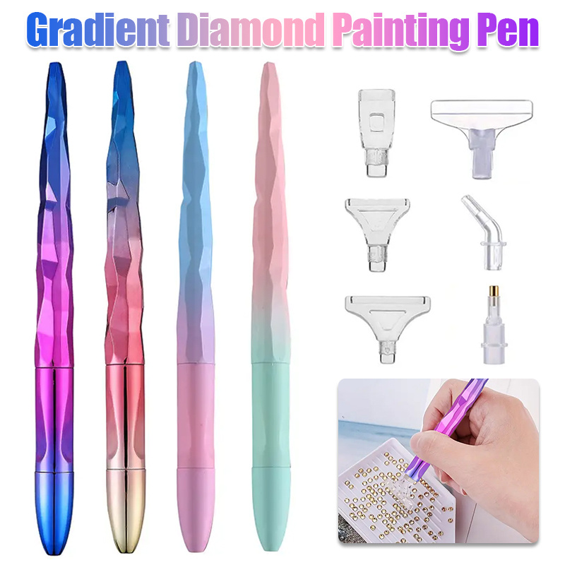 Diamond Painting Kit - Set Pena Lukis Berlian Gradien dengan