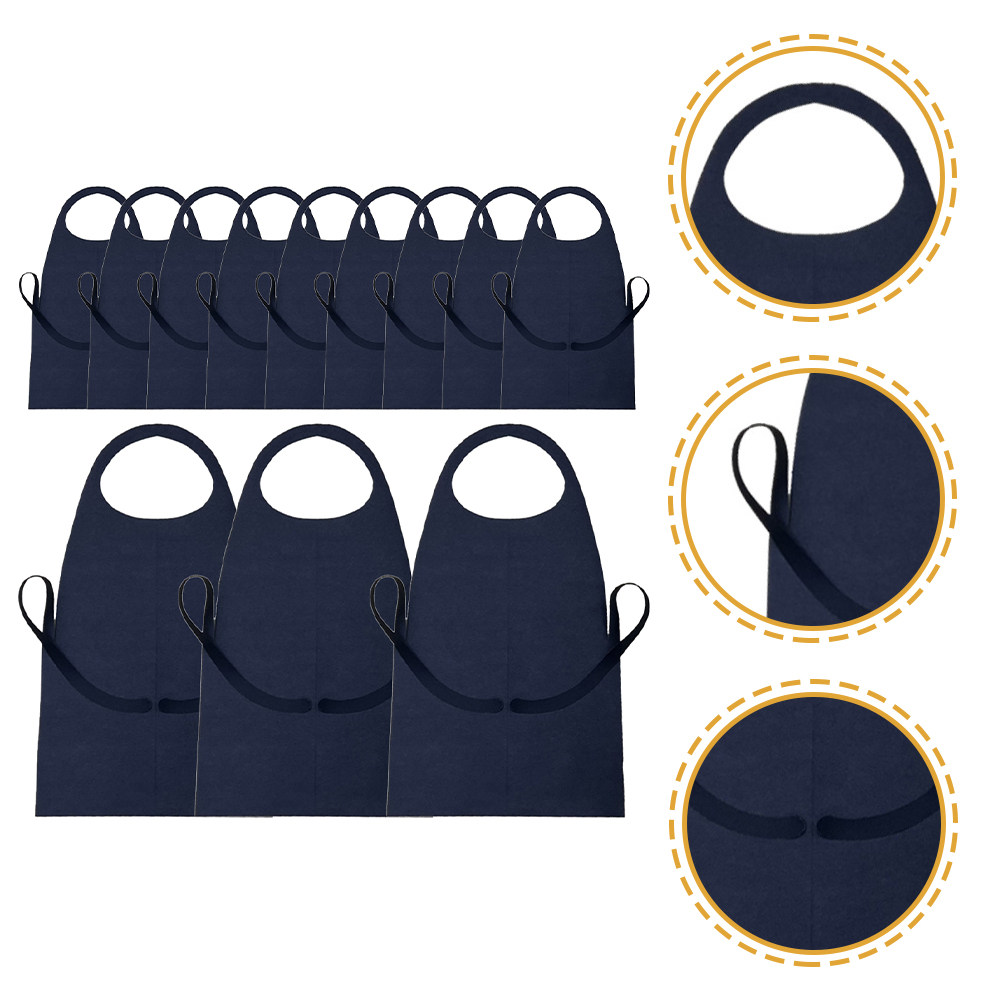 Art Craft Adult - 12Pcs Apron Sekali Pakai Bahan Non-Woven