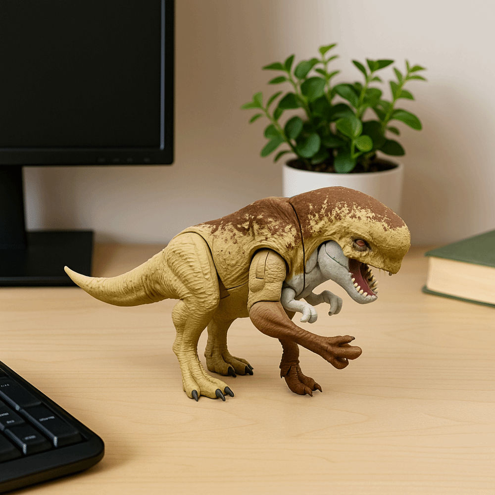 Art Craft Dinosaur - Patung Figur Aksi Dinosaurus Simulasi Resin