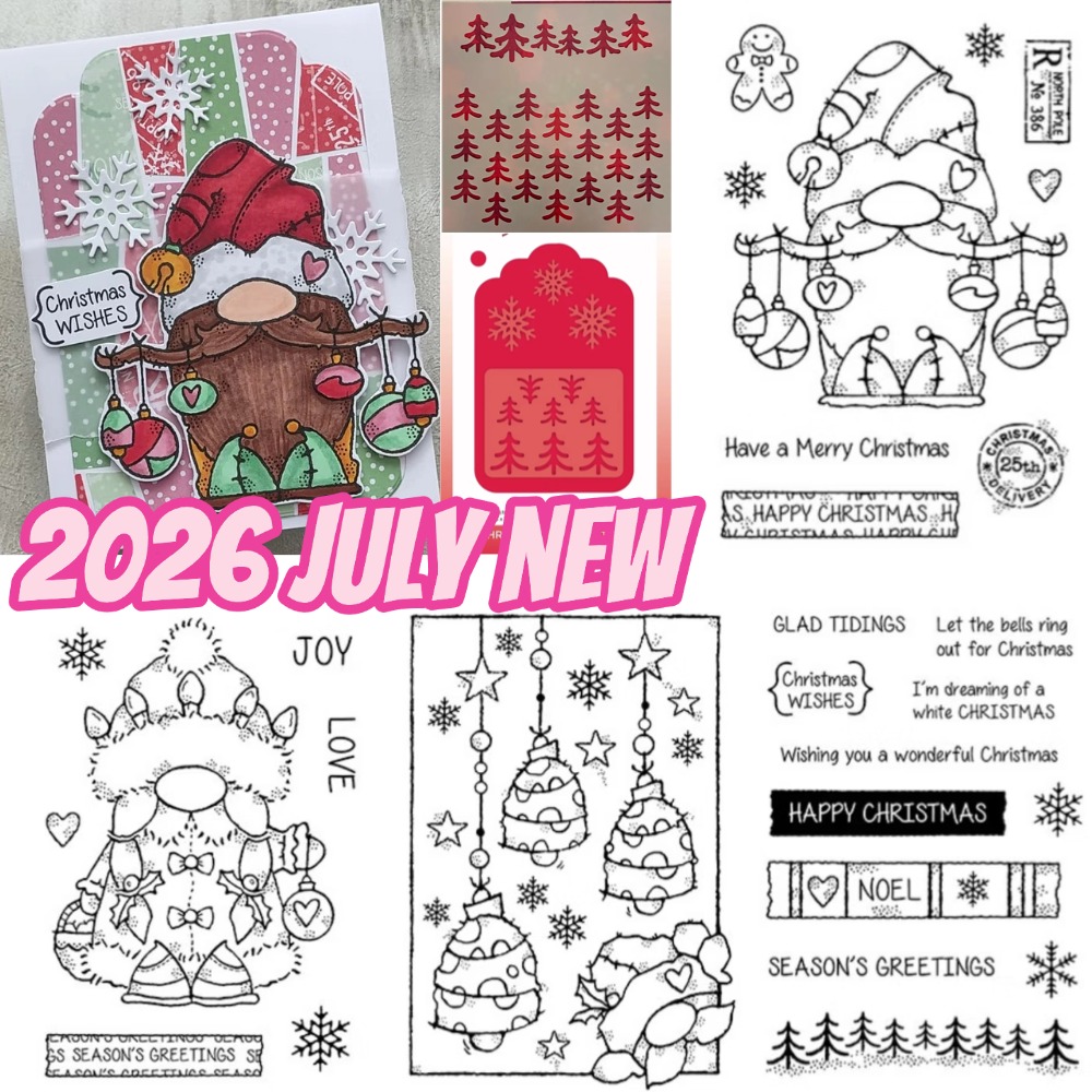 Stencil Cutting Plotter - Cetakan Logam Koleksi Capsule Holiday Borders