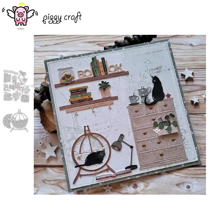Stencil Cutting Plotter - Piggy kerajinan logam pemotongan mati memotong