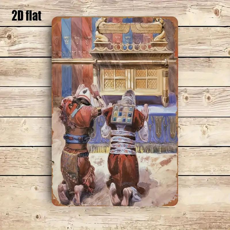 Art & Craft Kortingscode - CIFBUY Seni Dinding Logam Bertema Alkitab