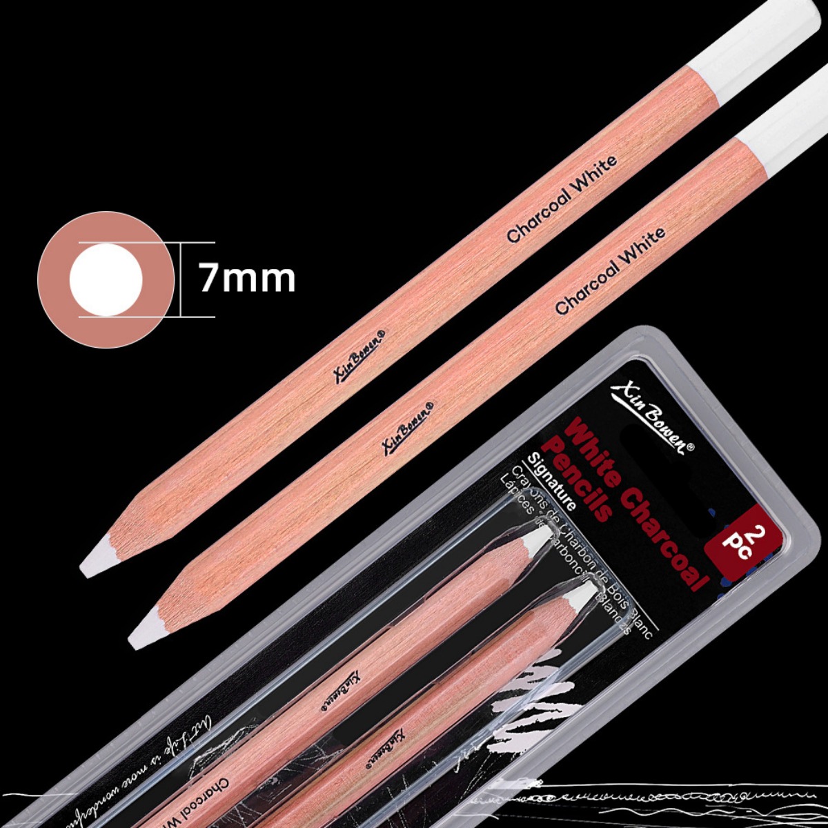 Sketching Charcoal Set - 2 Buah/Set Pensil Sorot Seni Pensil