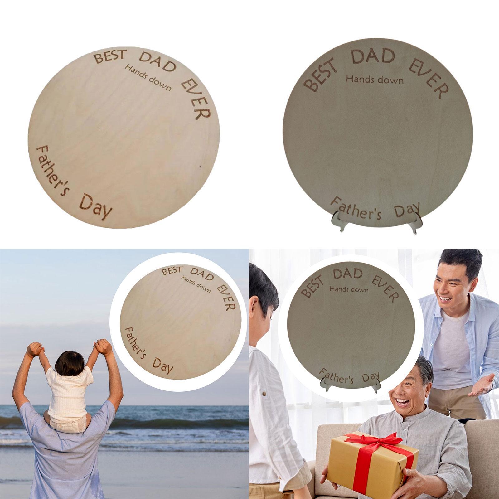Art And Craft For Father'S Day - Kerajinan Seni Ornamen Tanda Kayu Cetak