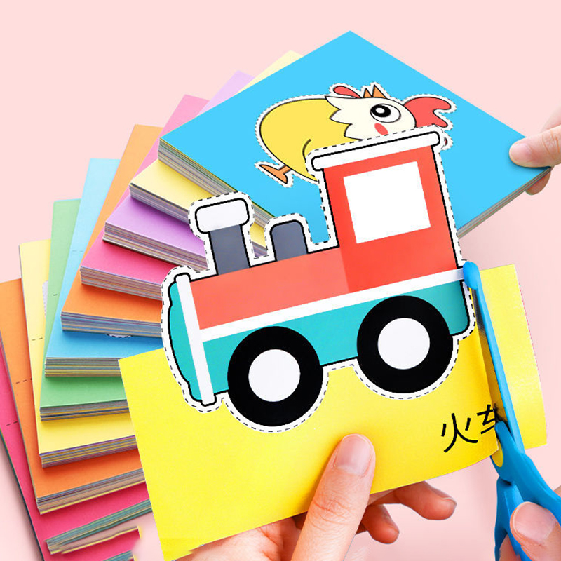Art Craft Activities - 96 Buah Set Pemotongan Kertas yang