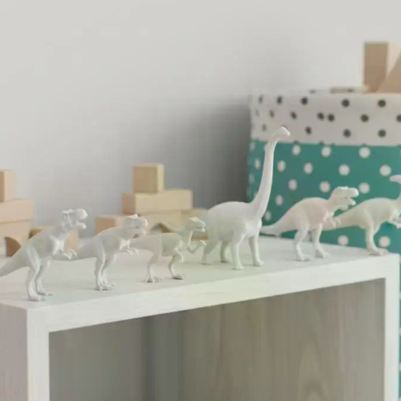Art Craft Dinosaur - Set Mainan Dinosaurus Putih 1 Model