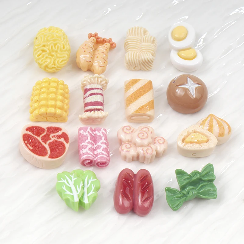 Art Craft Vegetables - 30/300Pc Kartun Mini Sayuran Jagung Jamur