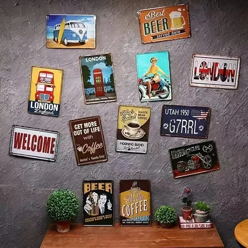 Papan Tanda Ruang Kerja Logam  - Art Craft Quotes ulasan dan harga