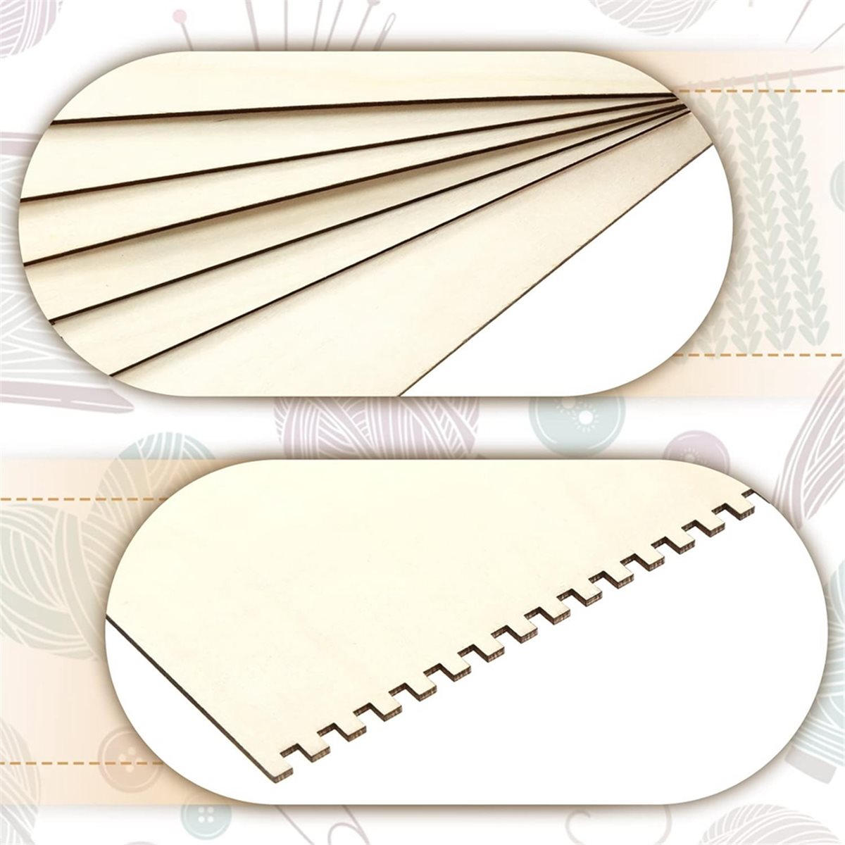 18 Pcs Alat Tenun Keranjang Ka - Art Craft Adult ulasan dan harga