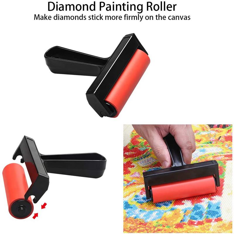 Kit Roda Lukis Berlian 5D Baru - Diamond Painting Kit ulasan dan harga