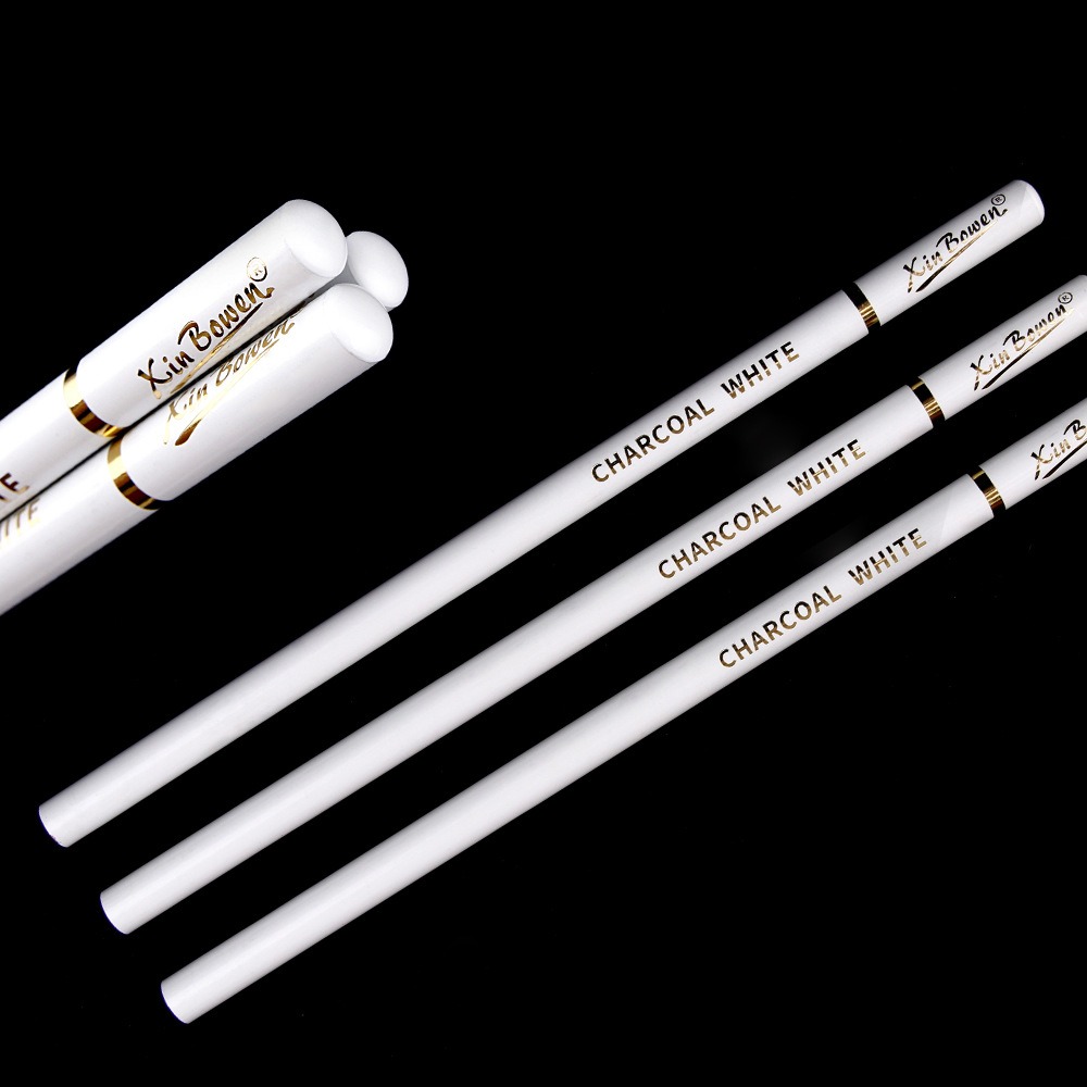 3 Buah Set Pensil Arang Lembut - Sketching Charcoal Set ulasan dan harga