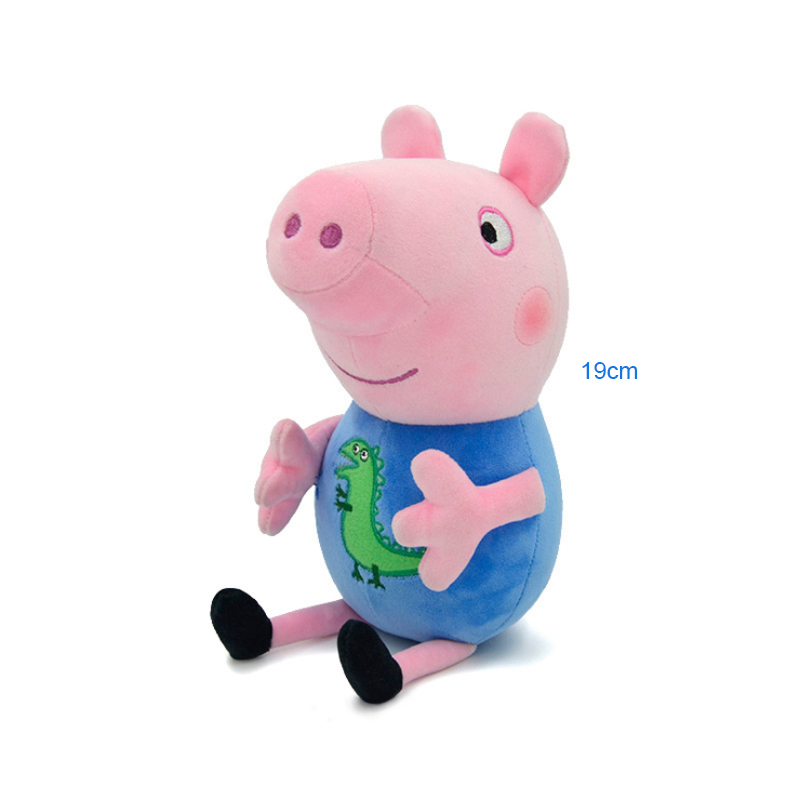 Boneka Plush Peppa Pig Asli 19 - Art Craft Dinosaur ulasan dan harga