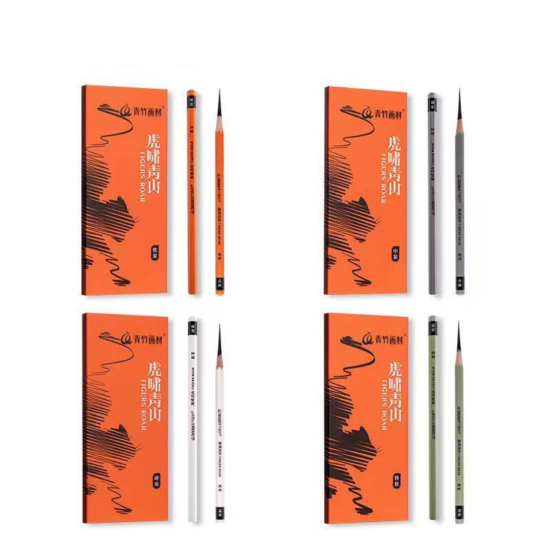 10 pak Set gambar pensil arang - Sketching Charcoal Set ulasan dan harga