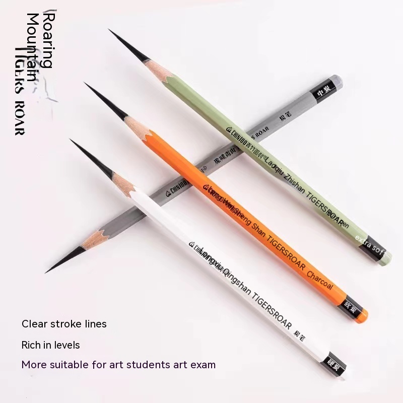 10 pak Set gambar pensil arang - Sketching Charcoal Set ulasan dan harga