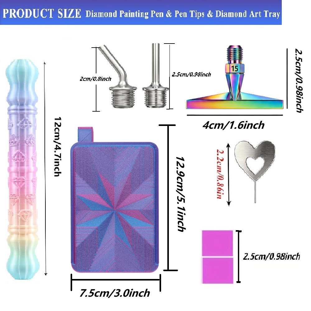 Set Aksesori Alat Pena Dotting - Diamond Painting Kit ulasan dan harga