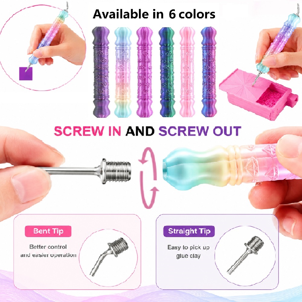 Set Aksesori Alat Pena Dotting - Diamond Painting Kit ulasan dan harga
