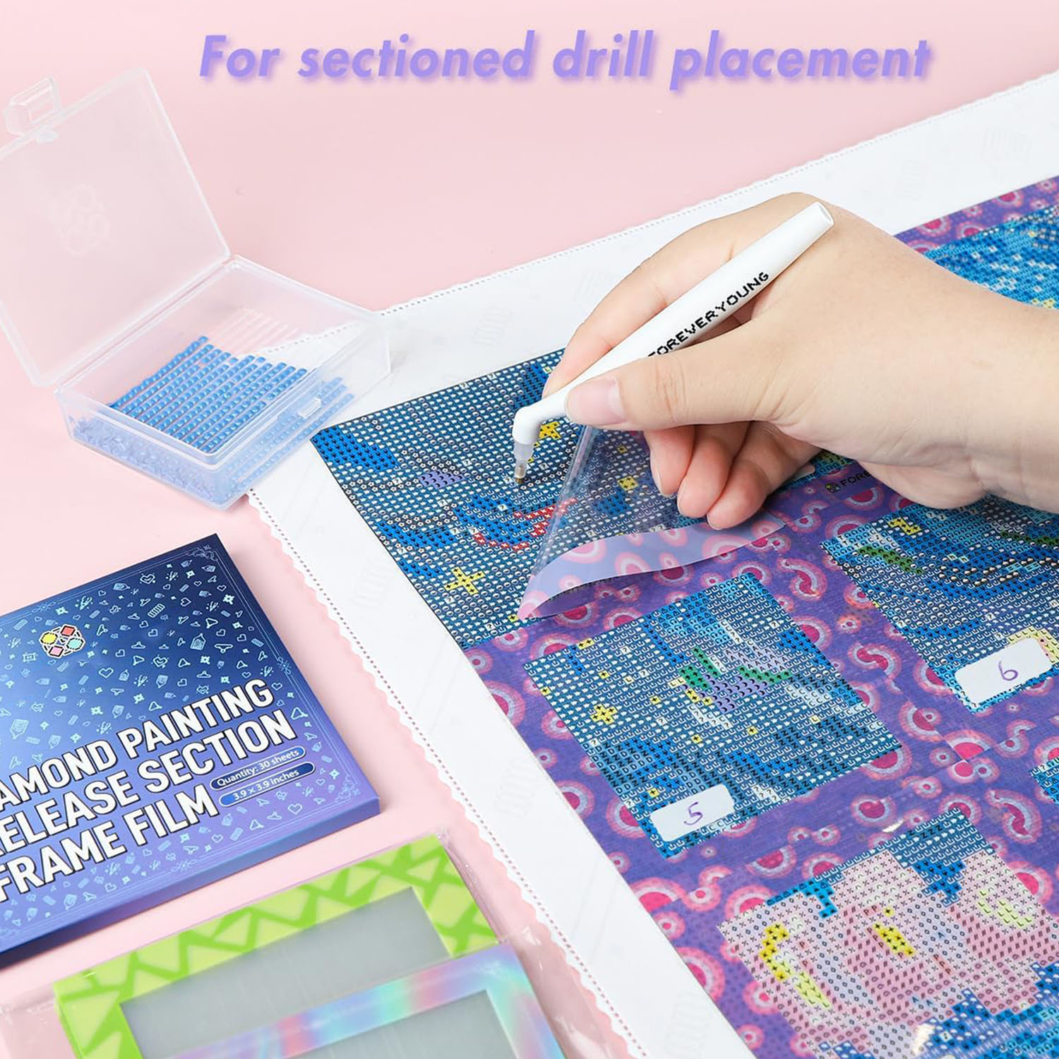 30PCS Alat Penyelarasan Lukisa - Diamond Painting Kit ulasan dan harga