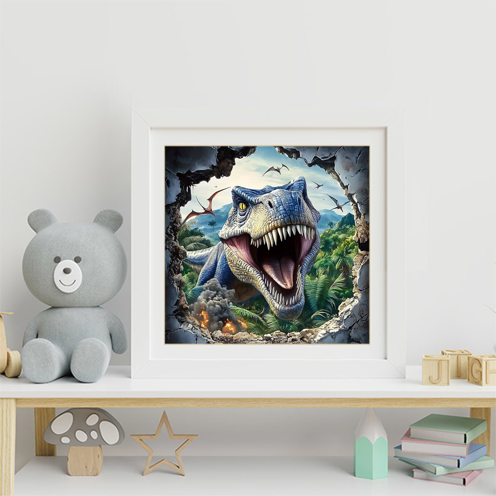 Lukisan Berlian Evershine Dino - Art Craft Dinosaur ulasan dan harga