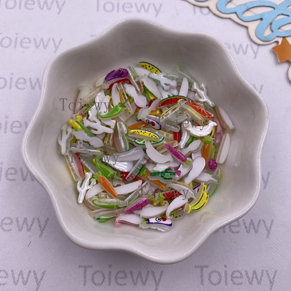 100pcs Resin Sayuran Buah-buah - Art Craft Vegetables ulasan dan harga