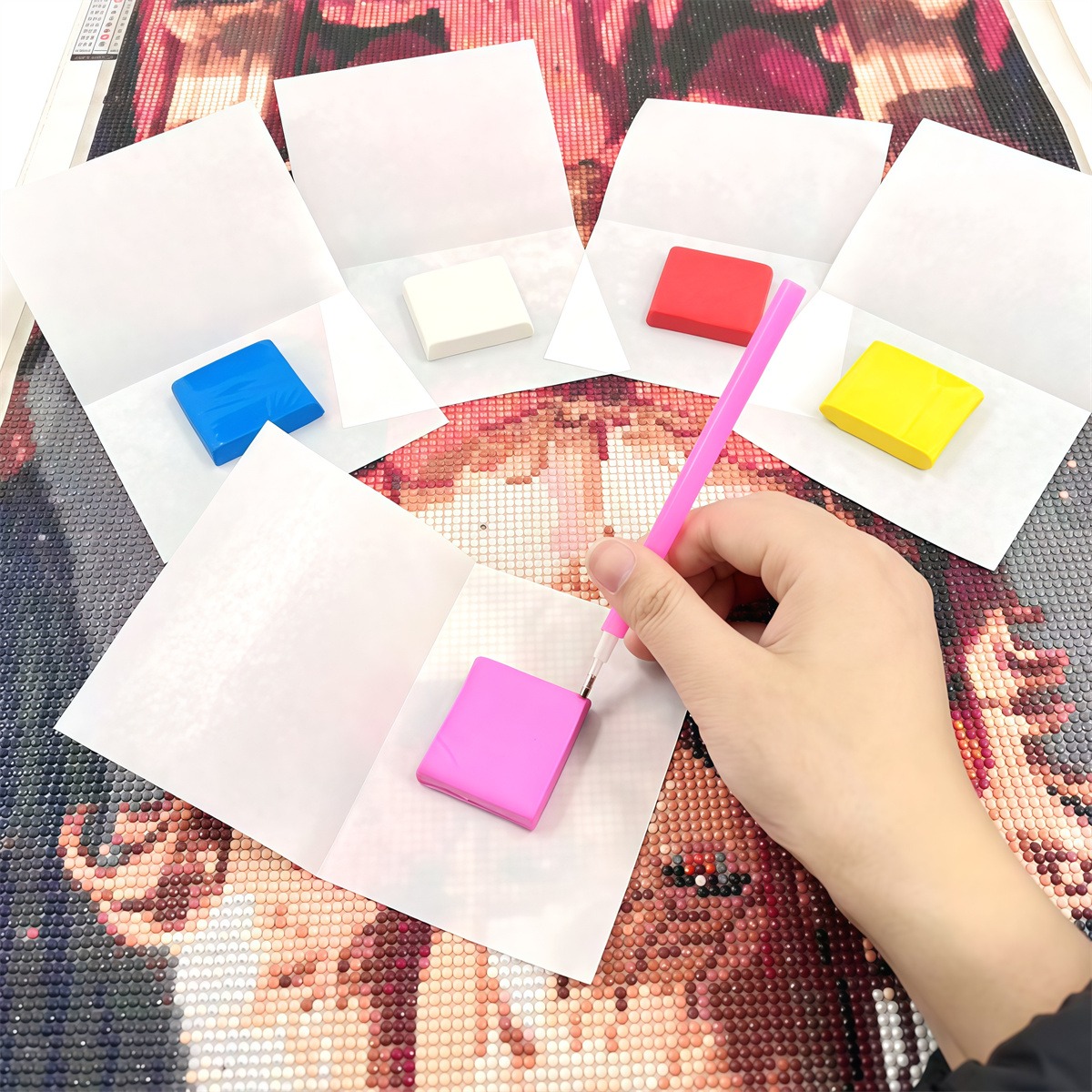 Lem lukis berlian wangi, tanah - Diamond Painting Kit ulasan dan harga