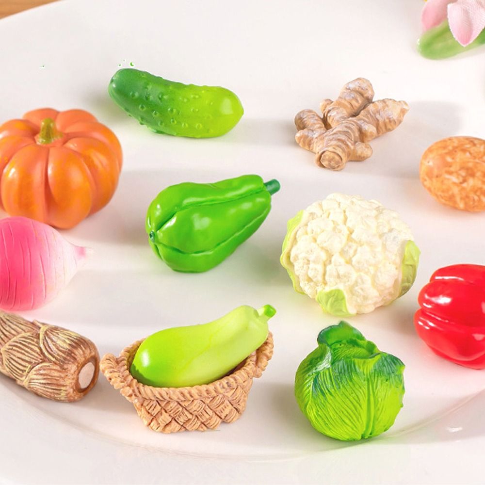 Miniatur patung sayur lucu, ke - Art Craft Vegetables ulasan dan harga