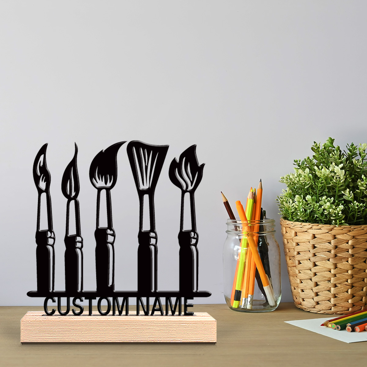 1pc alat meja hiasan logam den - Art Craft & Architecture ulasan dan harga