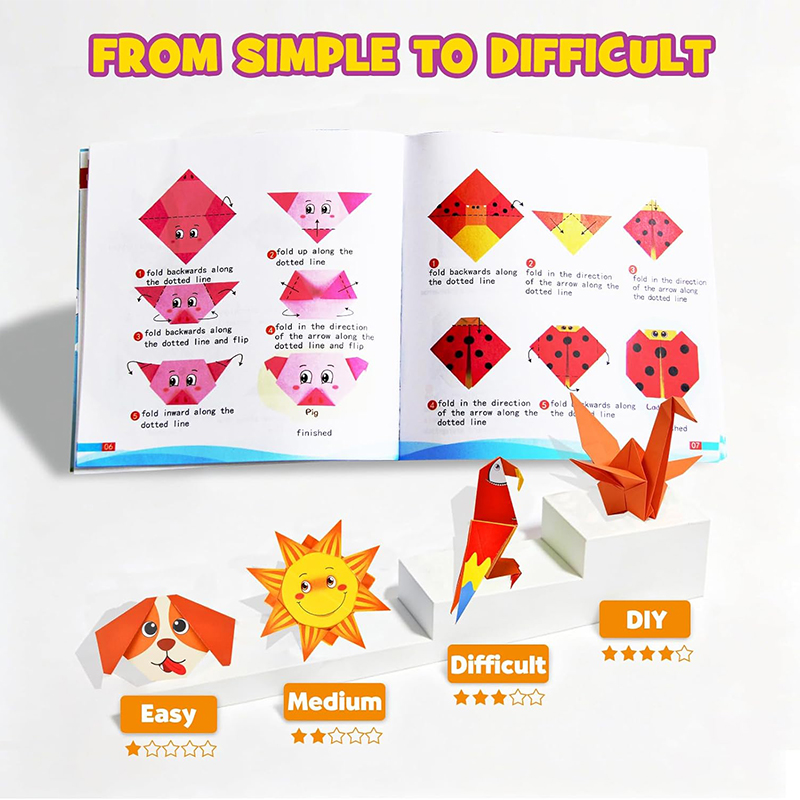Kit Kerajinan Kertas Origami B - Art Craft Activities ulasan dan harga
