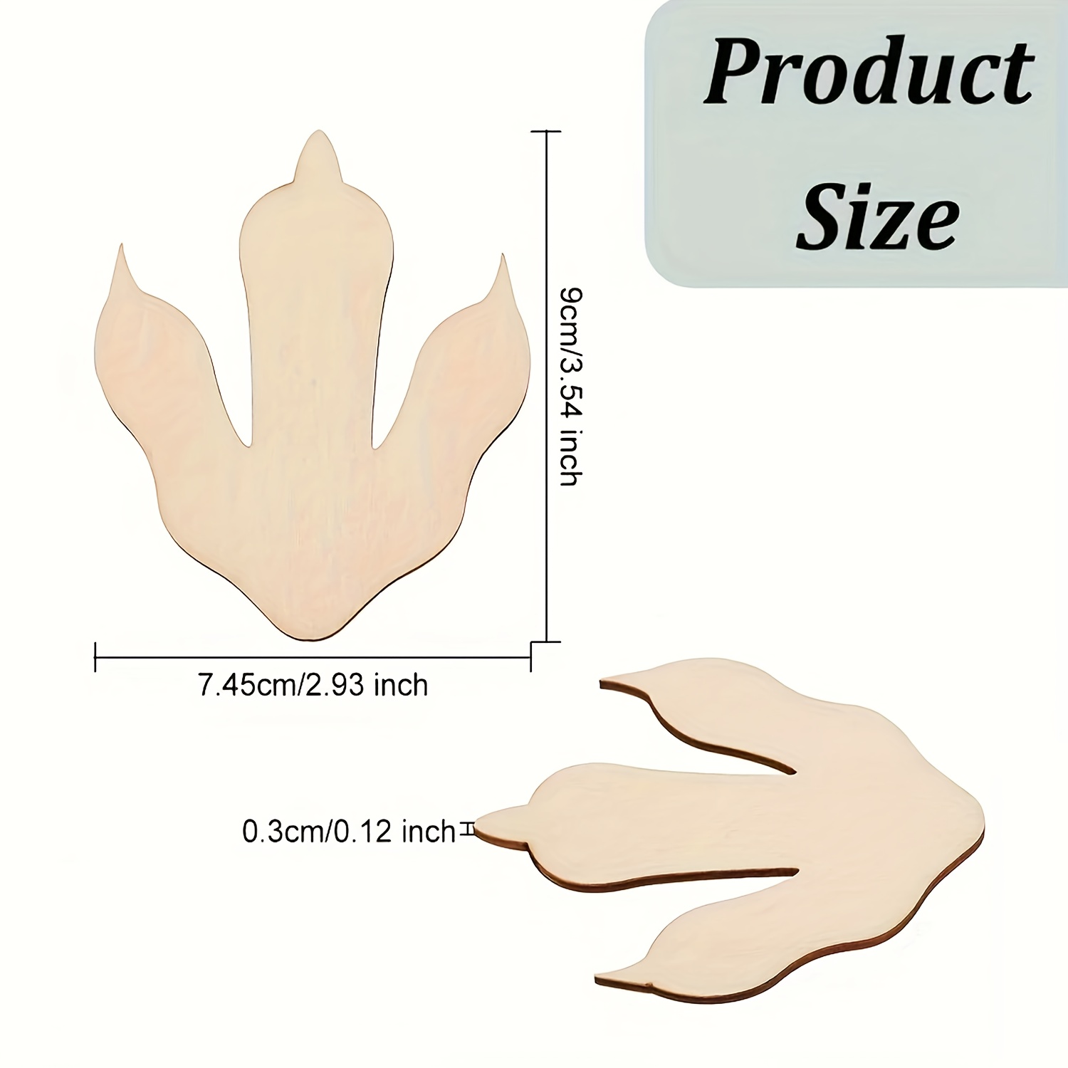 10/20 Buah Jejak Kaki Dinosaur - Art Craft Dinosaur ulasan dan harga