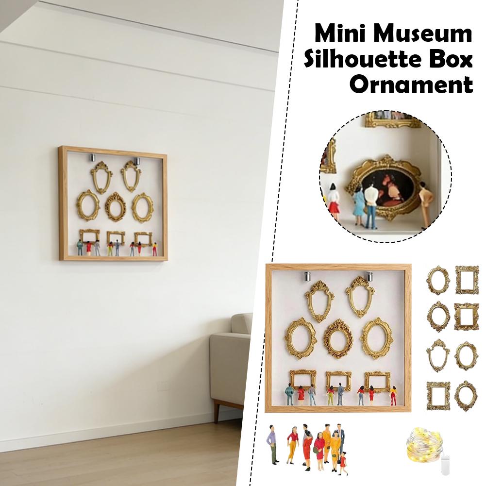 Kotak Siluet Museum Mini Keraj - Art Craft Museum ulasan dan harga