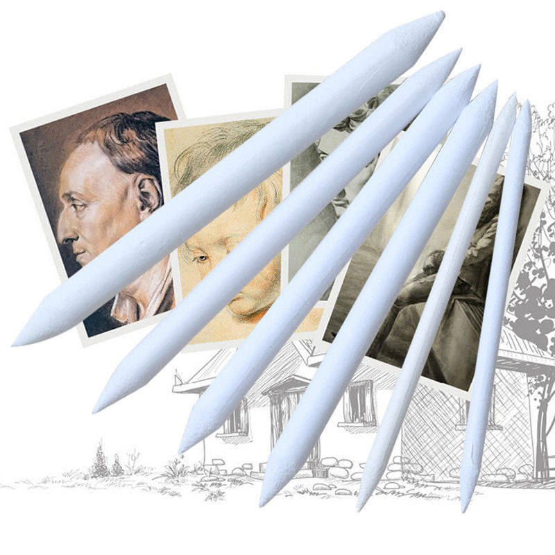 6Pcs Set Alat Penggiling Pensi - Sketching Charcoal Set ulasan dan harga