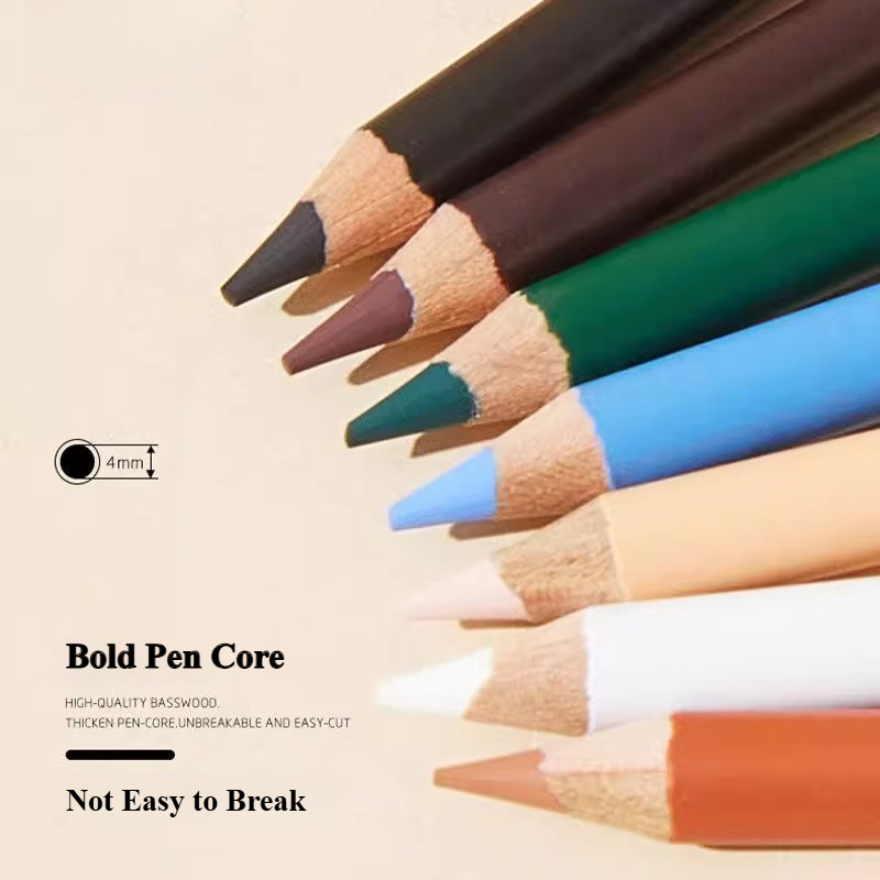 Pensil Arang Warna MLSIKE 6/12 - Sketching Charcoal Set ulasan dan harga