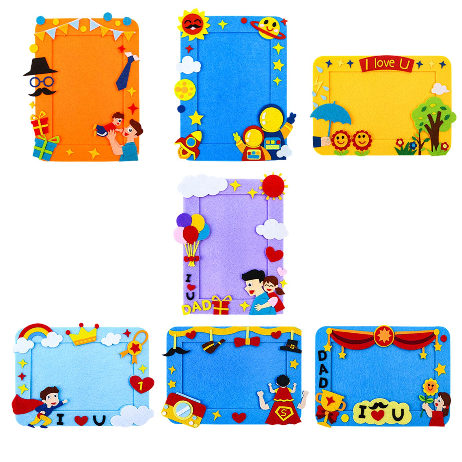 Hadiah bingkai gambar DIY untu - Art And Craft For Father'S Day ulasan dan harga