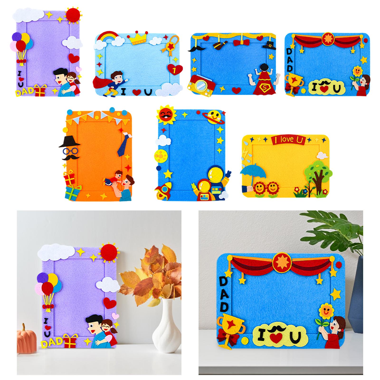 Hadiah bingkai gambar DIY untu - Art And Craft For Father'S Day ulasan dan harga