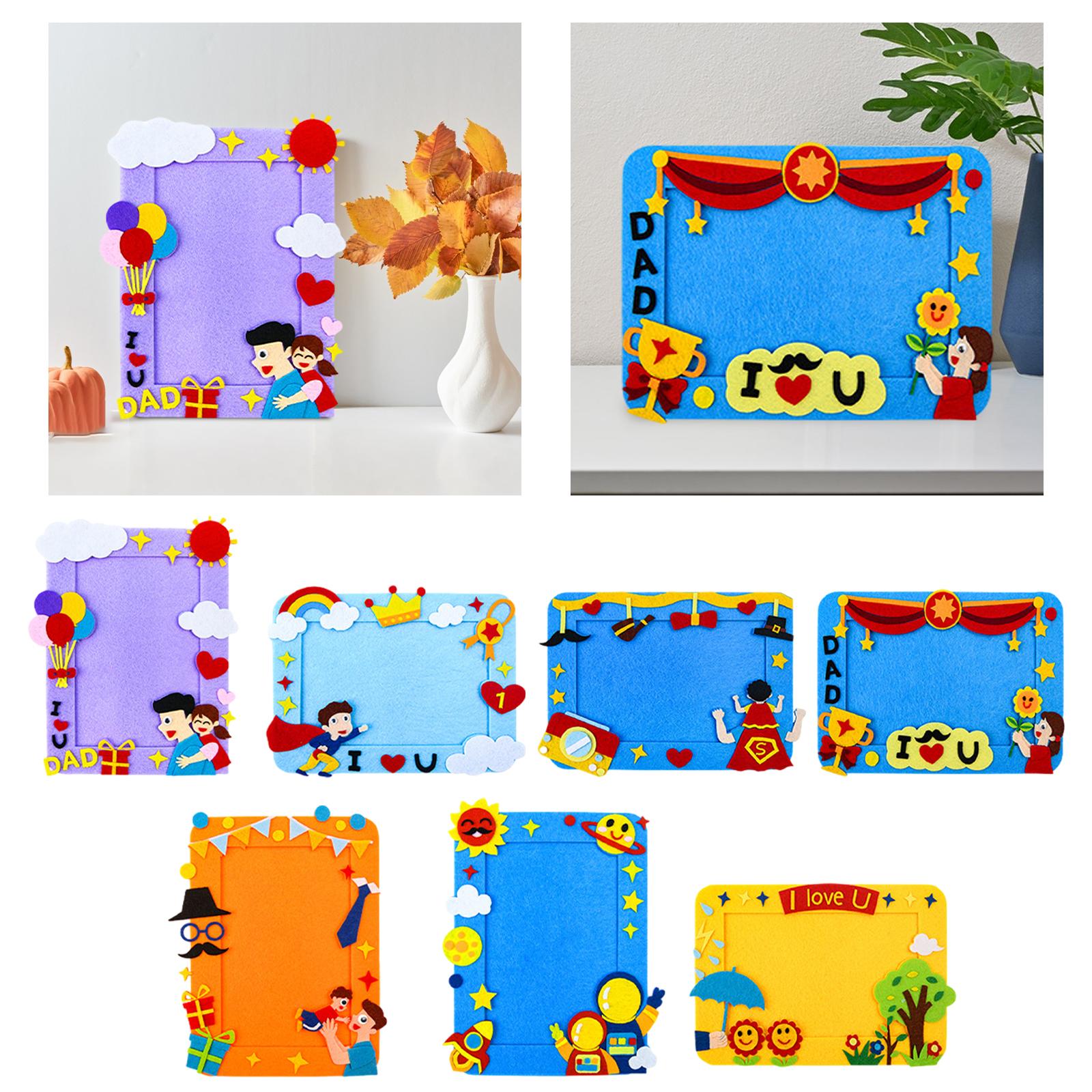 Hadiah bingkai gambar DIY untu - Art And Craft For Father'S Day ulasan dan harga