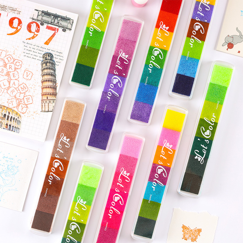 Bantalan Tinta Warna Campuran  - Art Craft Activities ulasan dan harga
