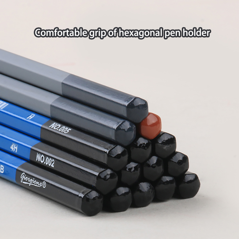 Set pensil sketsa 17 buah, ala - Sketching Charcoal Set ulasan dan harga