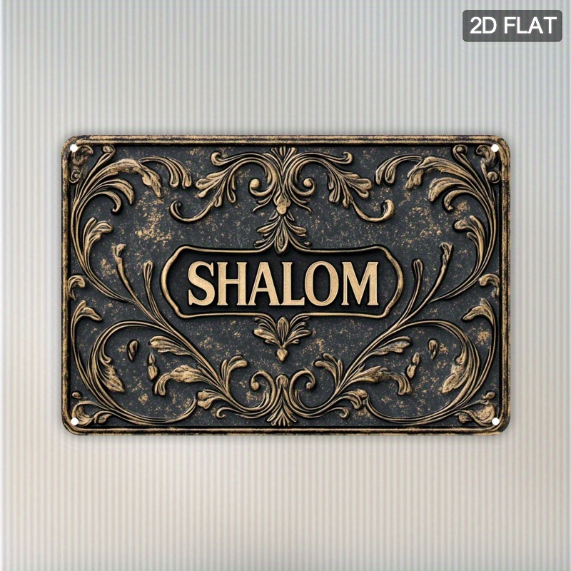 CIFBUY Vintage Shalom Aluminiu - Art & Craft Kortingscode ulasan dan harga