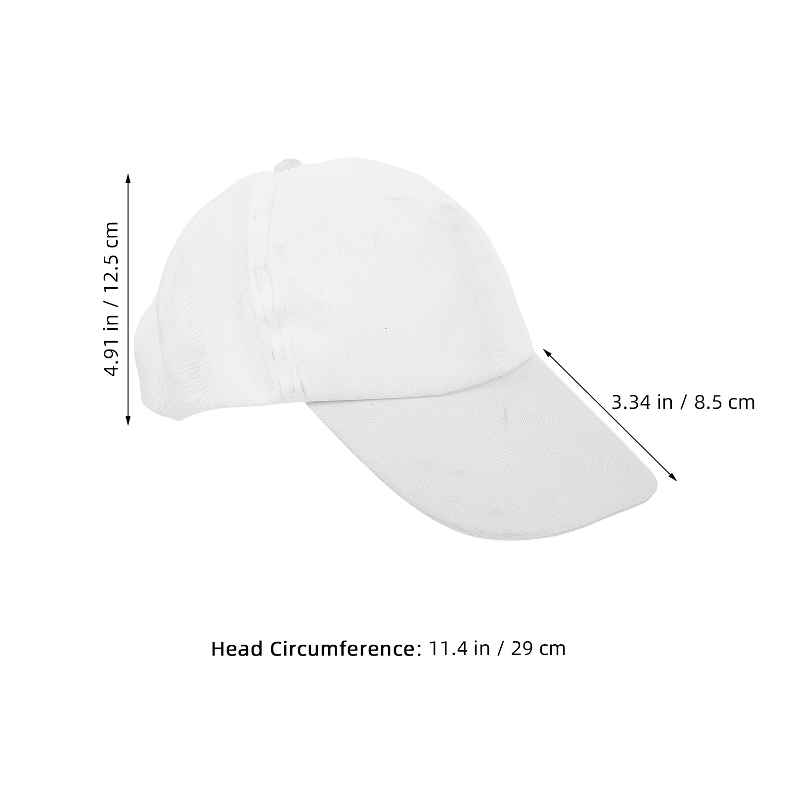 1Set Topi Baseball Anak Putih  - Art Craft Activities ulasan dan harga