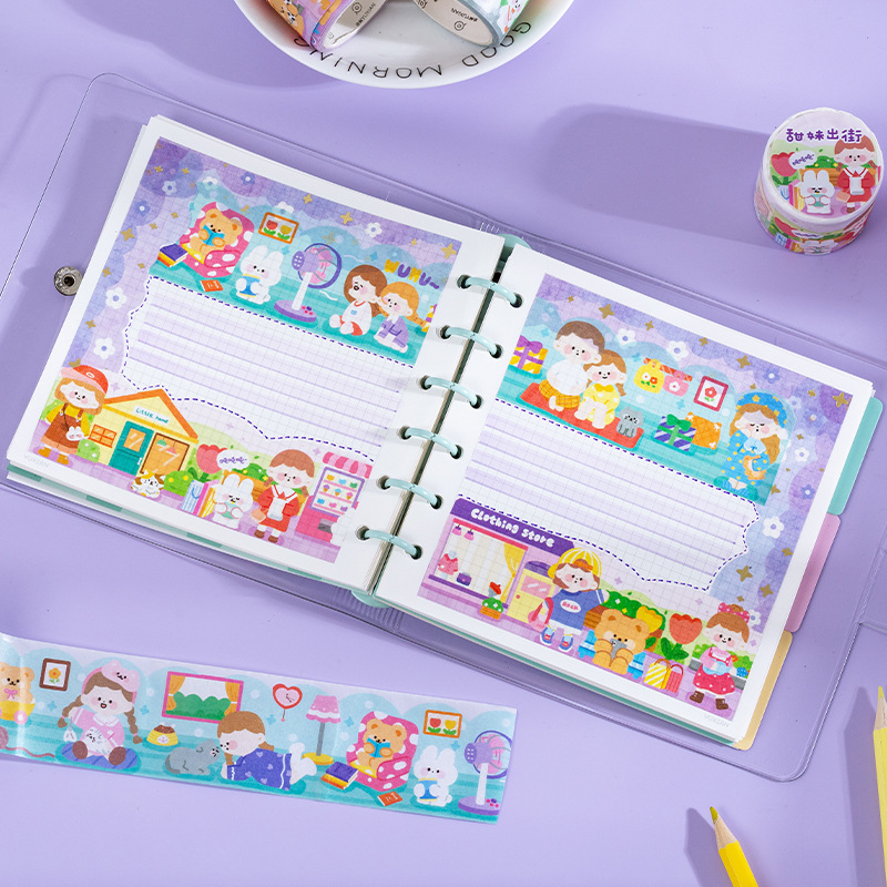 1 Rol Selotip Washi Seri Museu - Art Craft Museum ulasan dan harga