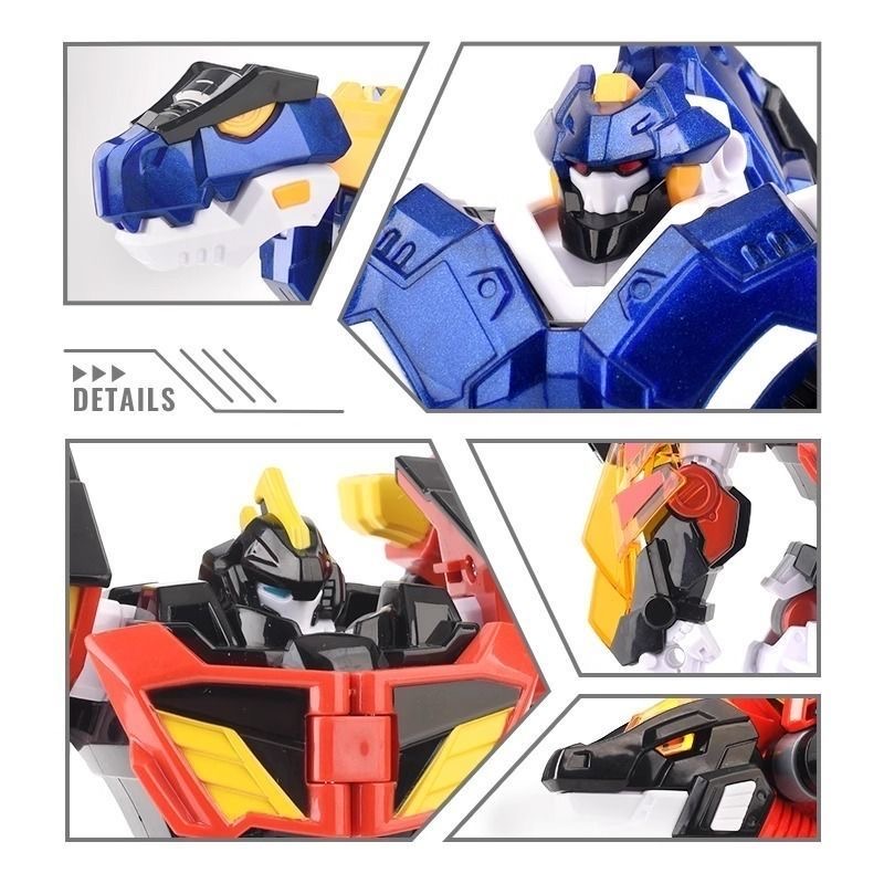 Mainan Robot Transformasi Dino - Art Craft Dinosaur ulasan dan harga