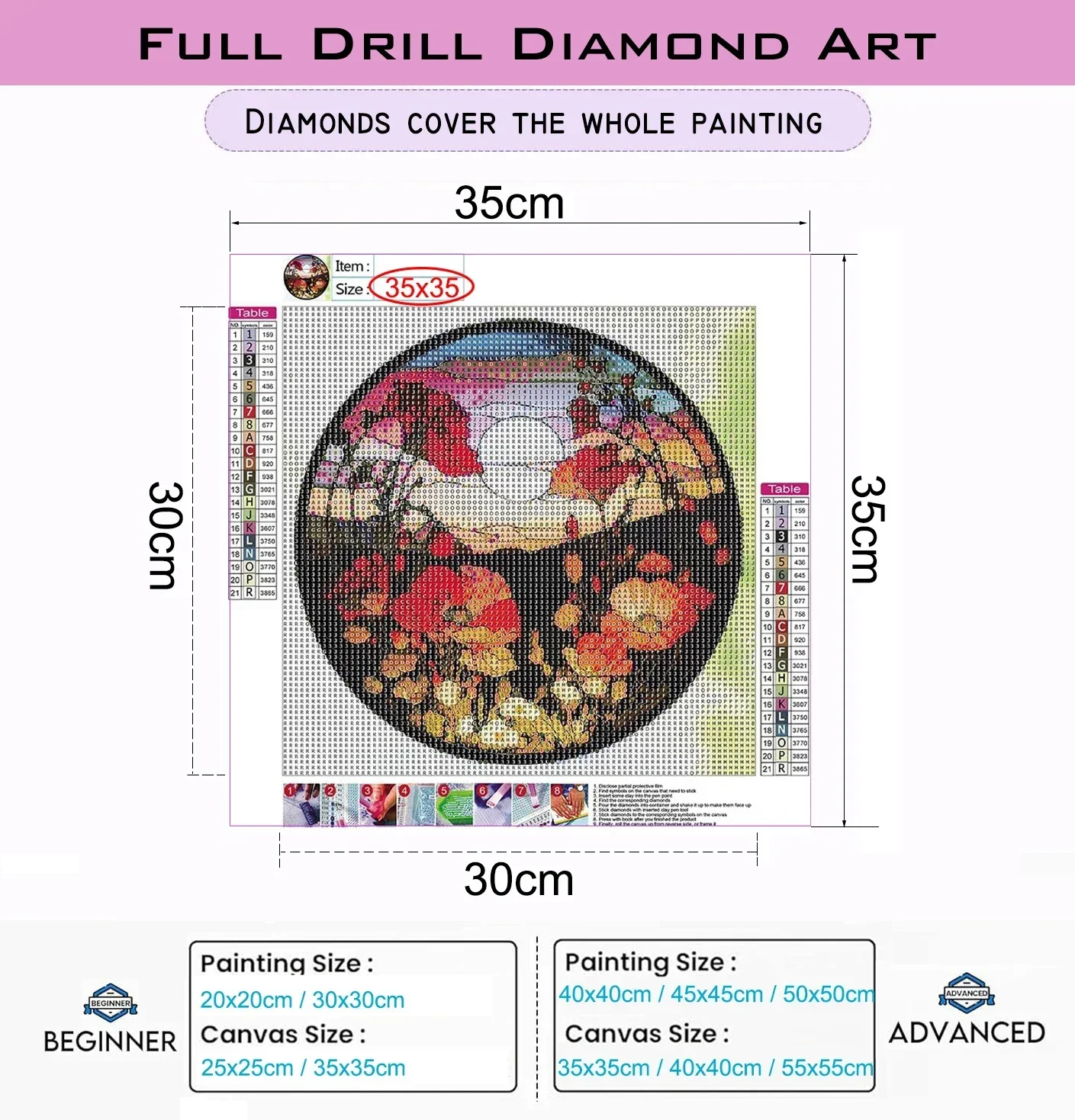 Lukisan Berlian Dewasa Unik 20 - Art Craft Quotes ulasan dan harga