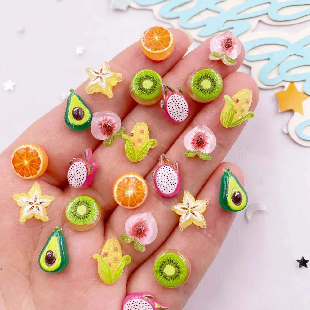 50 buah Resin lucu Mini berwar - Art Craft Vegetables ulasan dan harga
