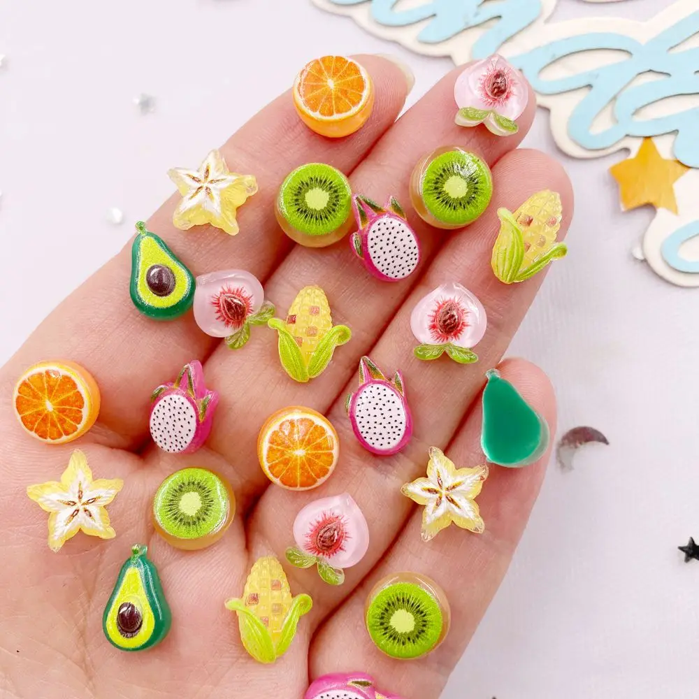 50 buah Resin lucu Mini berwar - Art Craft Vegetables ulasan dan harga